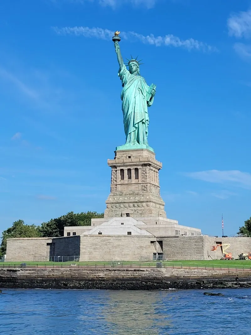 Statue of Liberty historical landmark in New York City, NY