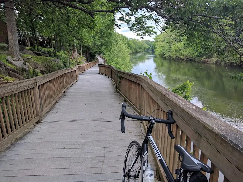 Stones River Greenway route in La Vergne, TN