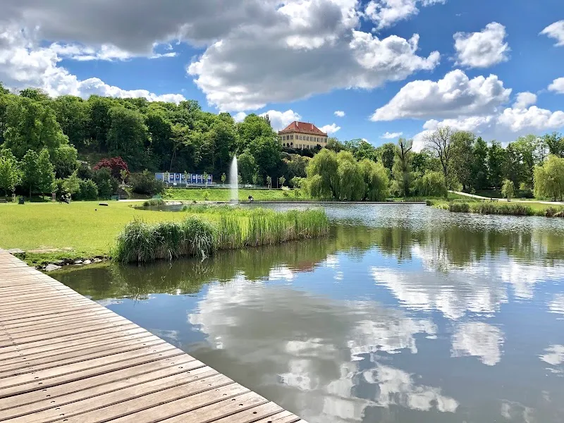 Stromovka Park park in Holešovice, CZ