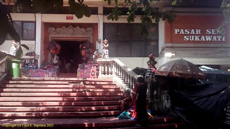 Sukawati Art Market market in Klungkung, Bali