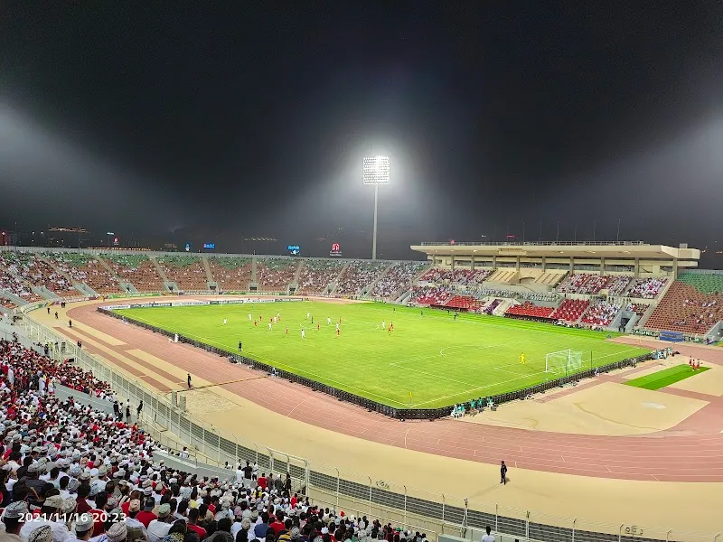 Sultan Qaboos Sports Complex stadium in Bousher, Muscat