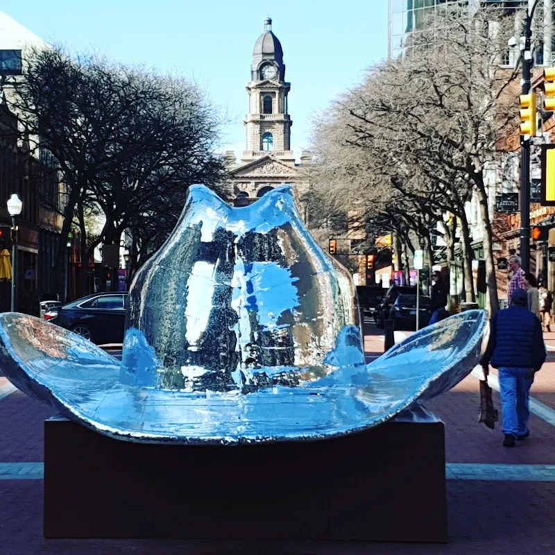 Sundance Square neighborhood in Fort Worth, TX