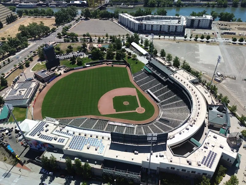 Sutter Health Park stadium in West Sacramento, CA