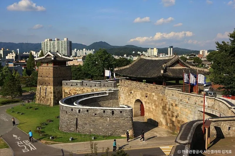 Suwon Hwaseong Fortress castle in Suwon, GG