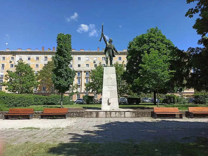 Szabadság Park park in Budaörs, Budapest