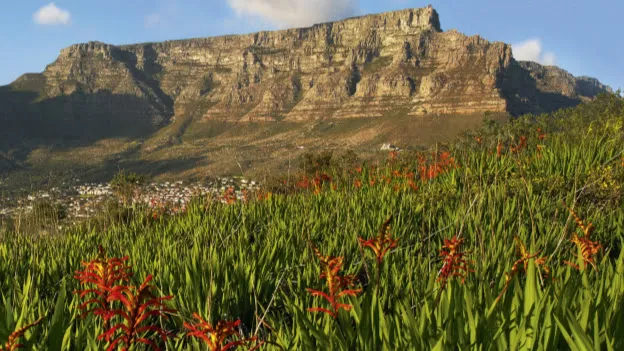 Table Mountain Aerial Cableway transit station in Cape Town, WC