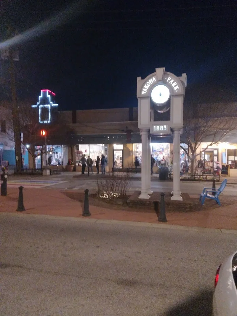 Takoma Avenue route in Takoma Park, MD