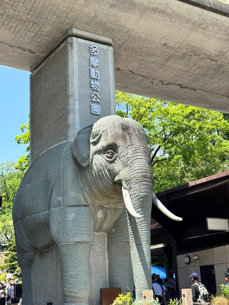 Tama Zoological Park zoo in Tachikawa, Tokyo