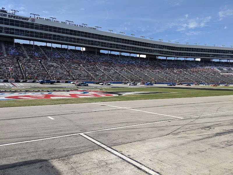 Texas Motor Speedway race course in Fort Worth, TX