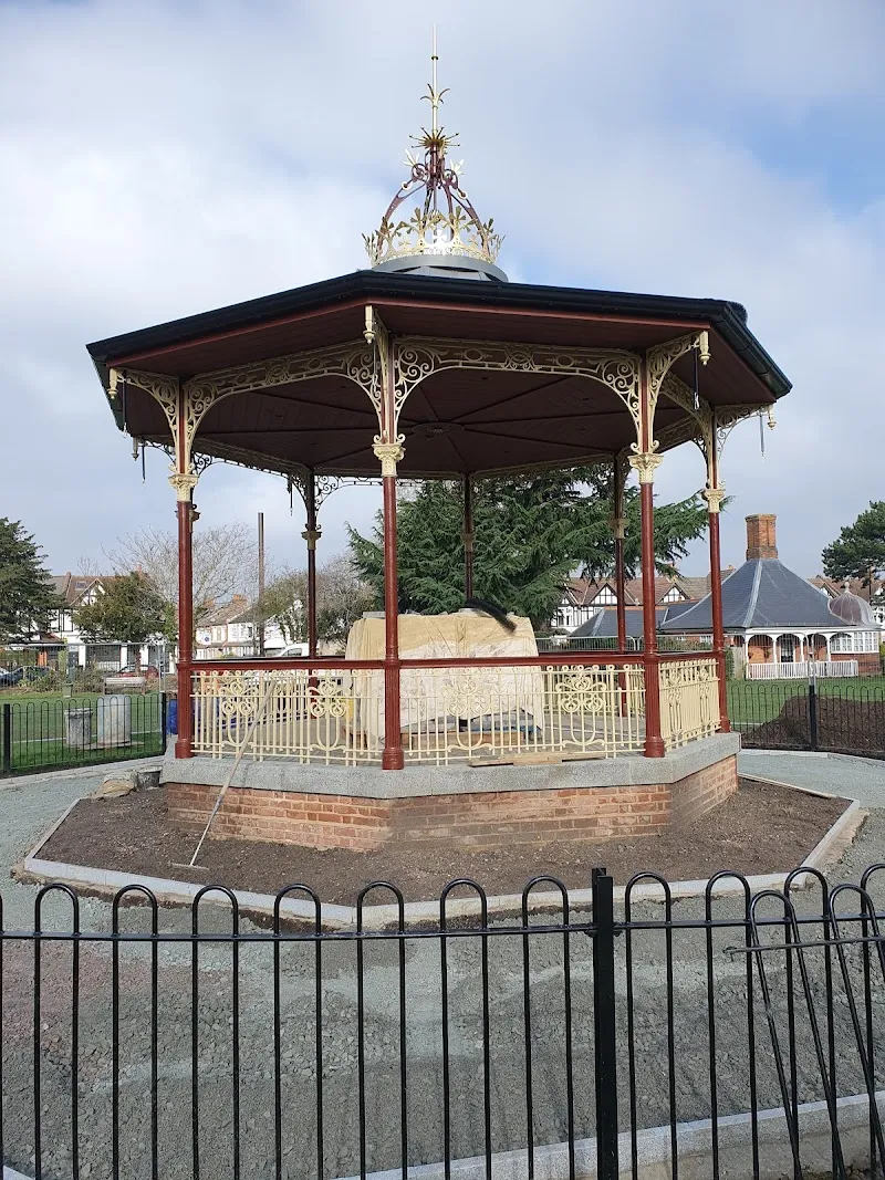 The Bowie Bandstand tourist attraction in Beckenham, London