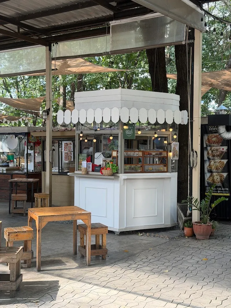 The Camping Ground food court in Ari, BKK