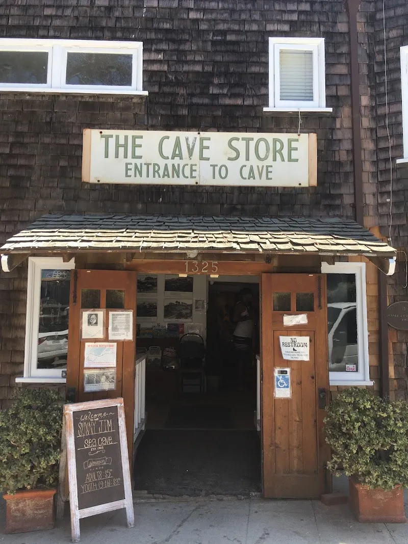 The Cave Store tourist attraction in La Jolla, CA