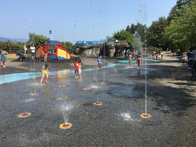 The Fox's Den (Spray Park) water park in Vancouver, BC