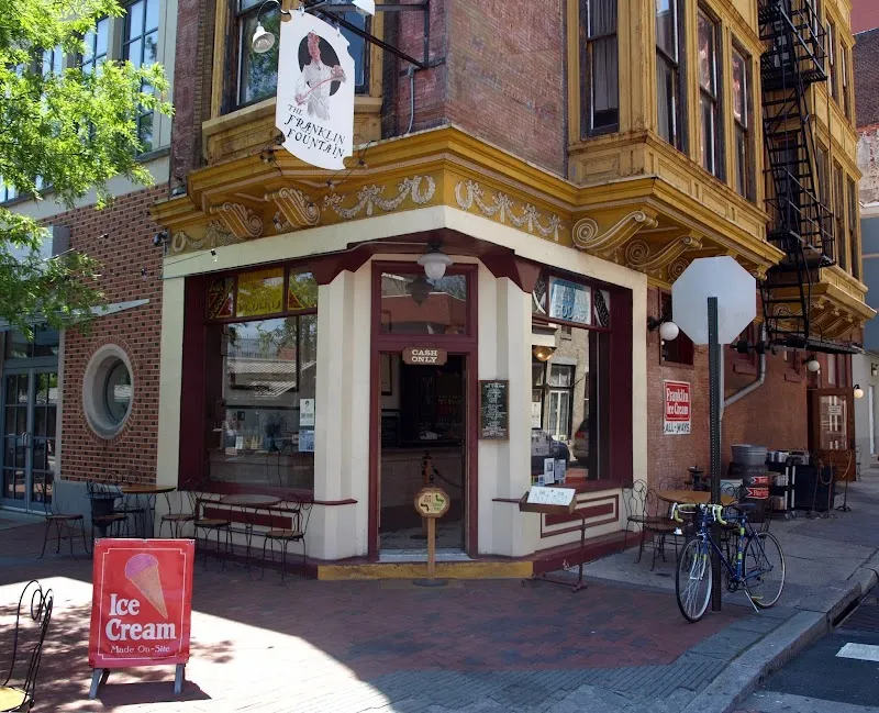 The Franklin Fountain Ice Cream & Frozen Yogurt in Phoenixville, PA