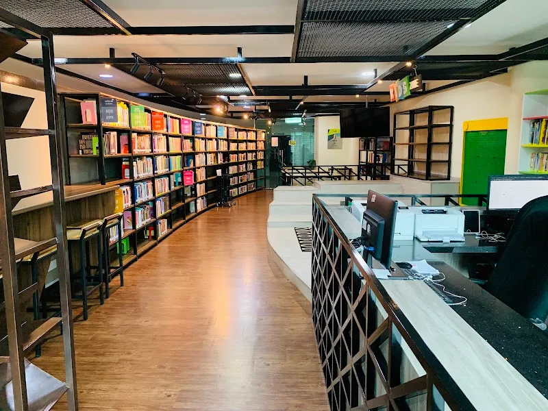 The Lake Library Cafe MPSepang library in Cyberjaya, SG