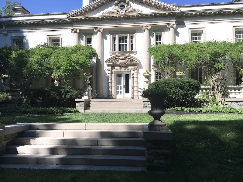 The Liriodendron Mansion historical landmark in Bel Air, MD