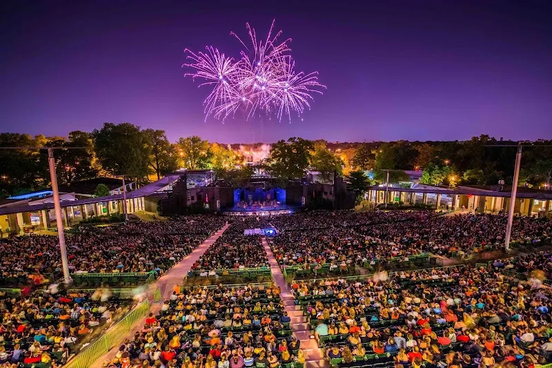 The Muny performing arts theater in St. Louis, MO