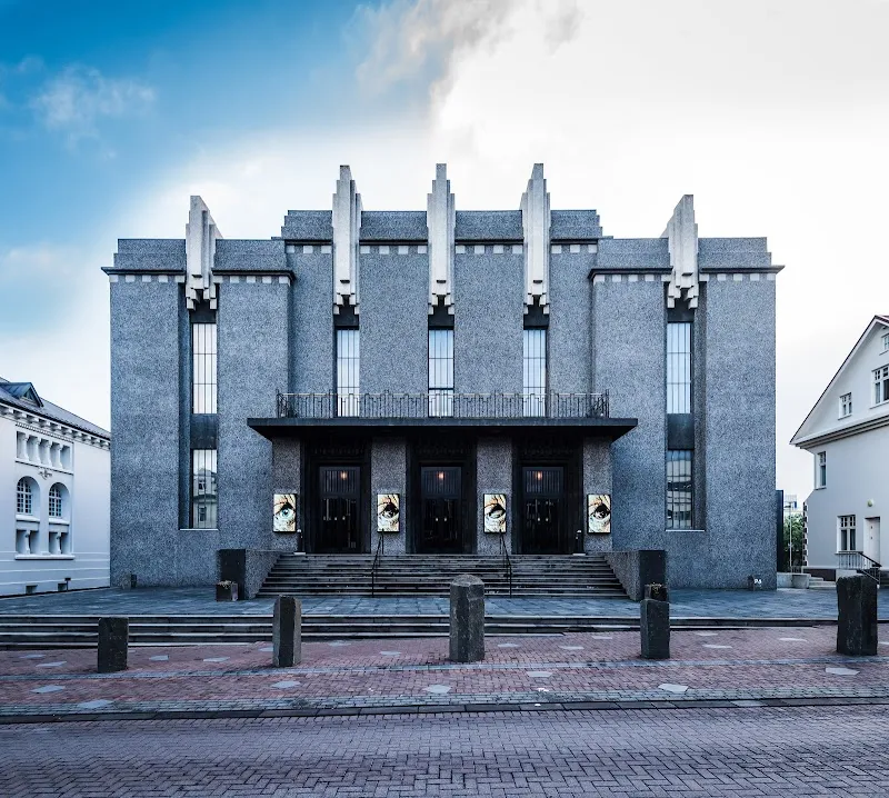 The National Theatre of Iceland performing arts theater in Reykjavik, RVK