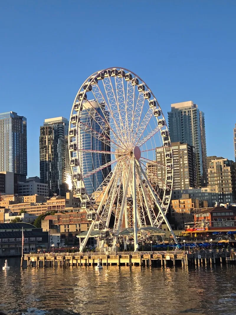 The Seattle Great Wheel ferris wheel in Seattle, WA