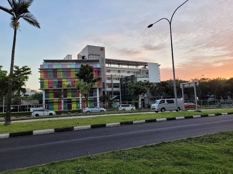 The Serangoon Community Club community center in Serangoon, SG