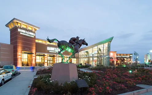 The Shops at Tanforan shopping mall in San Bruno, CA