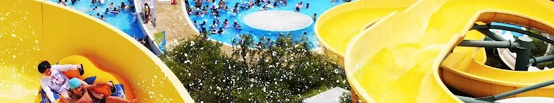 The Waterpark Amalago sports complex in Amagasaki, Osaka