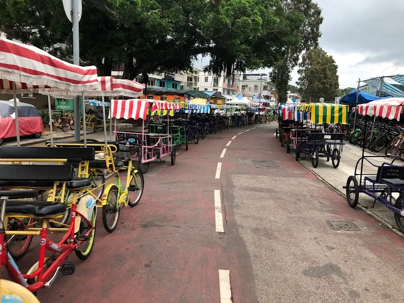 Ting Kok Road Cycling Track outdoor adventure in Tai Po, HK