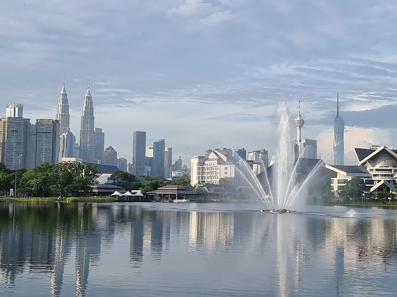 Titiwangsa Lake Gardens park in Kuala Lumpur, KL