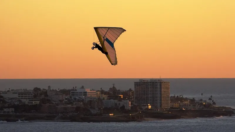 Torrey Pines Gliderport historical landmark in La Jolla, CA