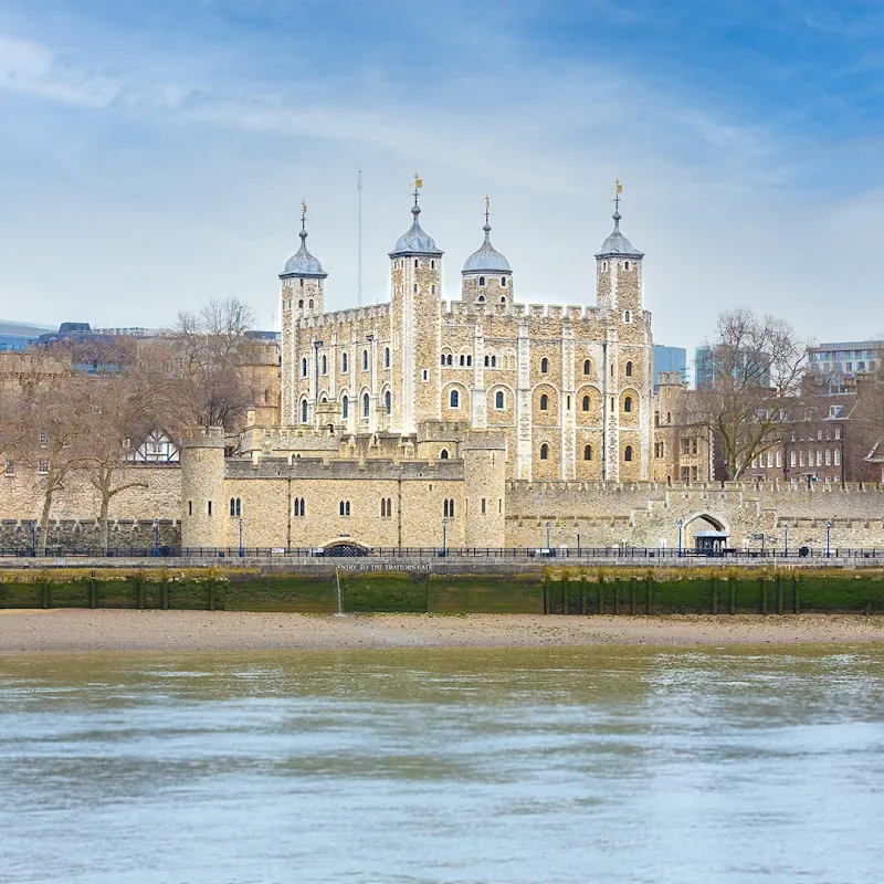 Tower of London castle in London, LDN