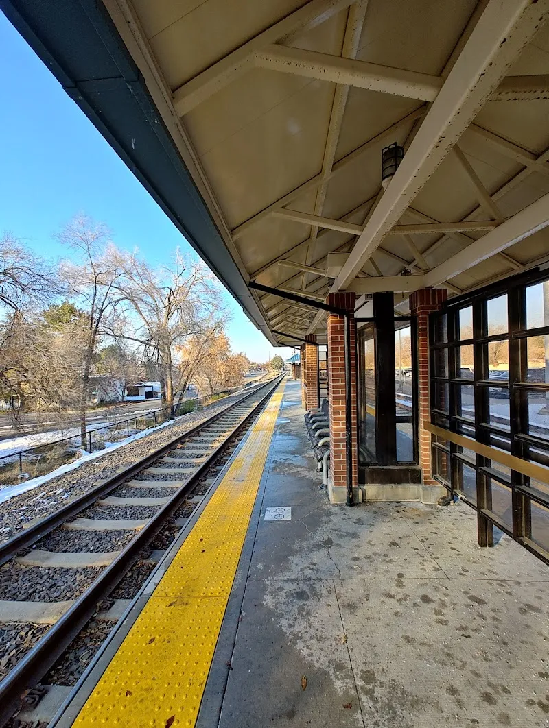 TRAX Historic Sandy Station light rail station in Sandy, UT