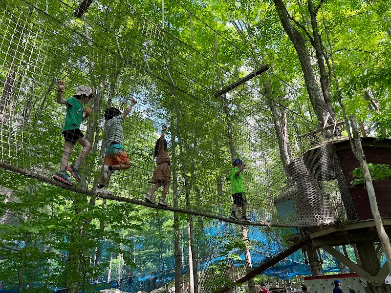 Treetop Trekking Stouffville amusement park in Vaughan, ON