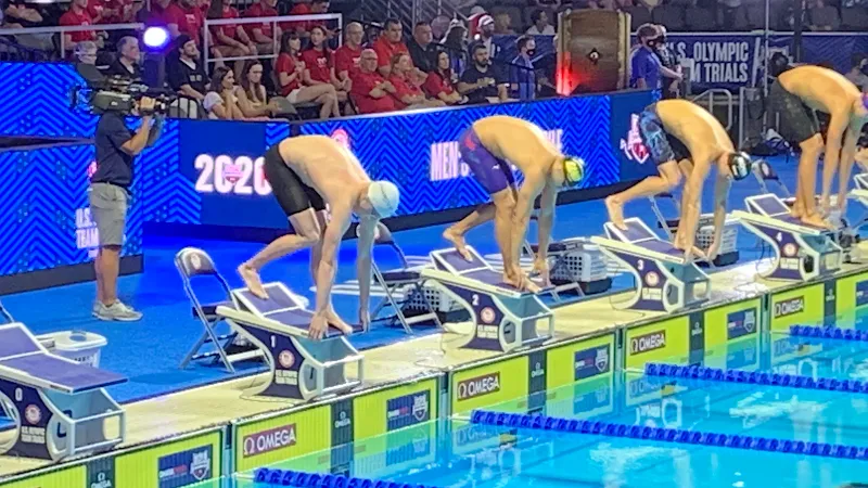 Trident Aquatics Club swimming pool in Owasso, OK