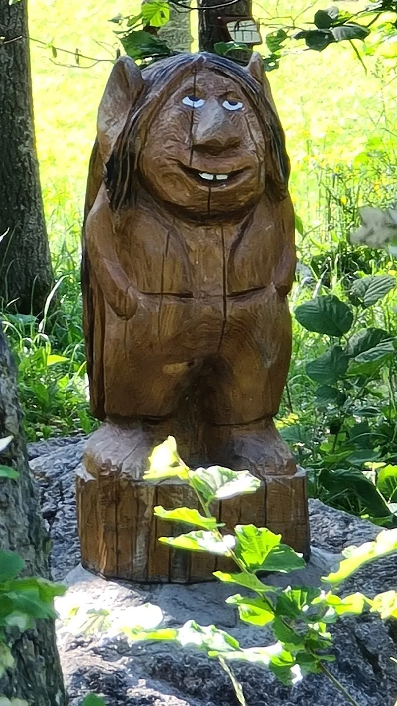 Trollskogen playground in Österåker, Stockholm