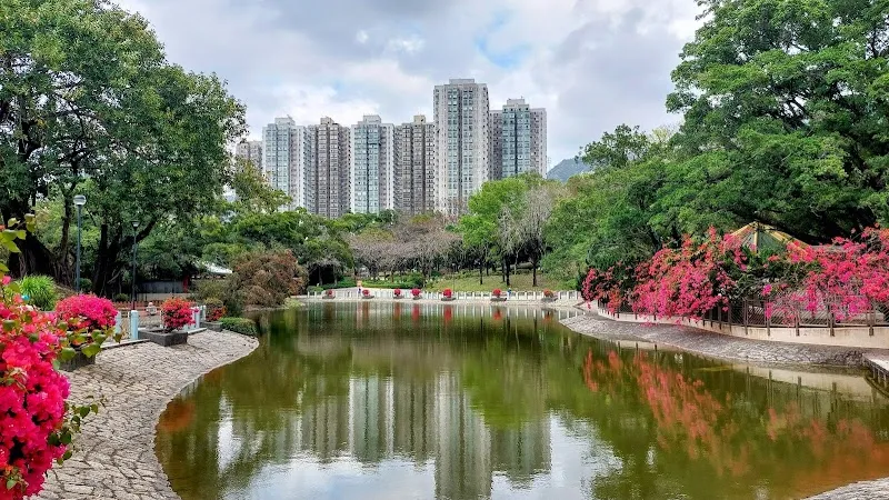 Tuen Mun Waterfront Park Extension park in Tuen Mun, HK