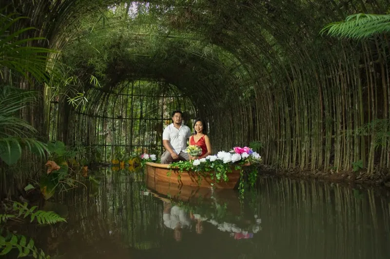 Ubud Jungle Swing amusement park in Ubud, Bali