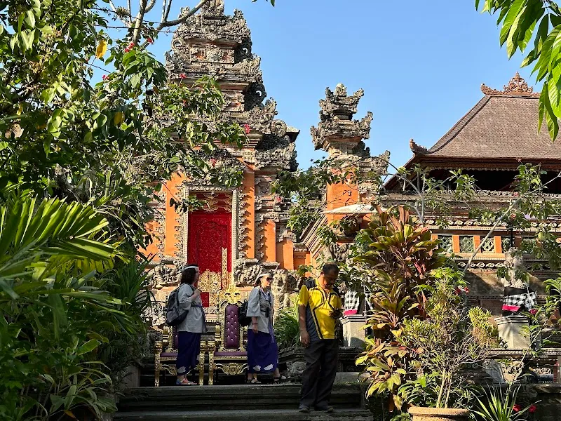 Ubud Water Palace hindu temple in Gianyar, Bali