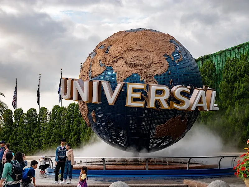 Universal Studios Japan amusement park in Osaka, OS