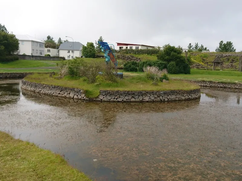 Víðistaðatún park in Hafnarfjörður, CR