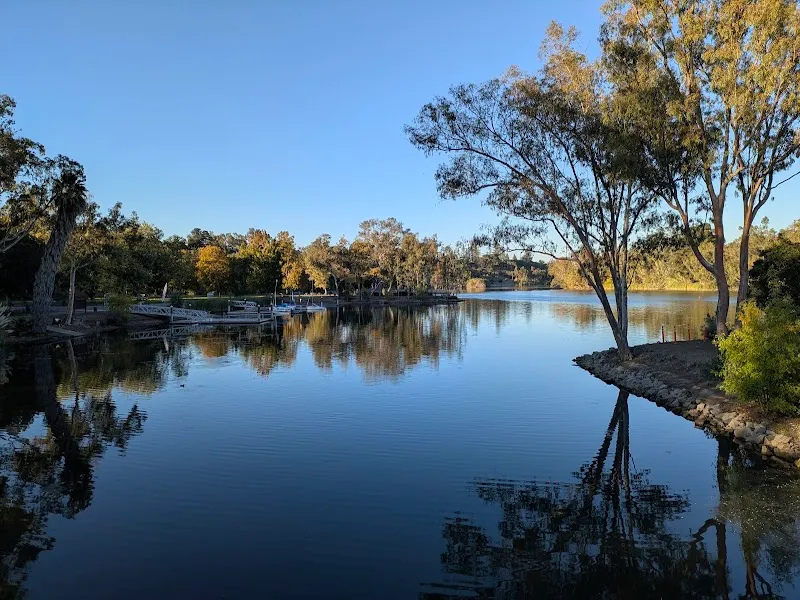 Vasona Lake County Park park in San Jose, CA