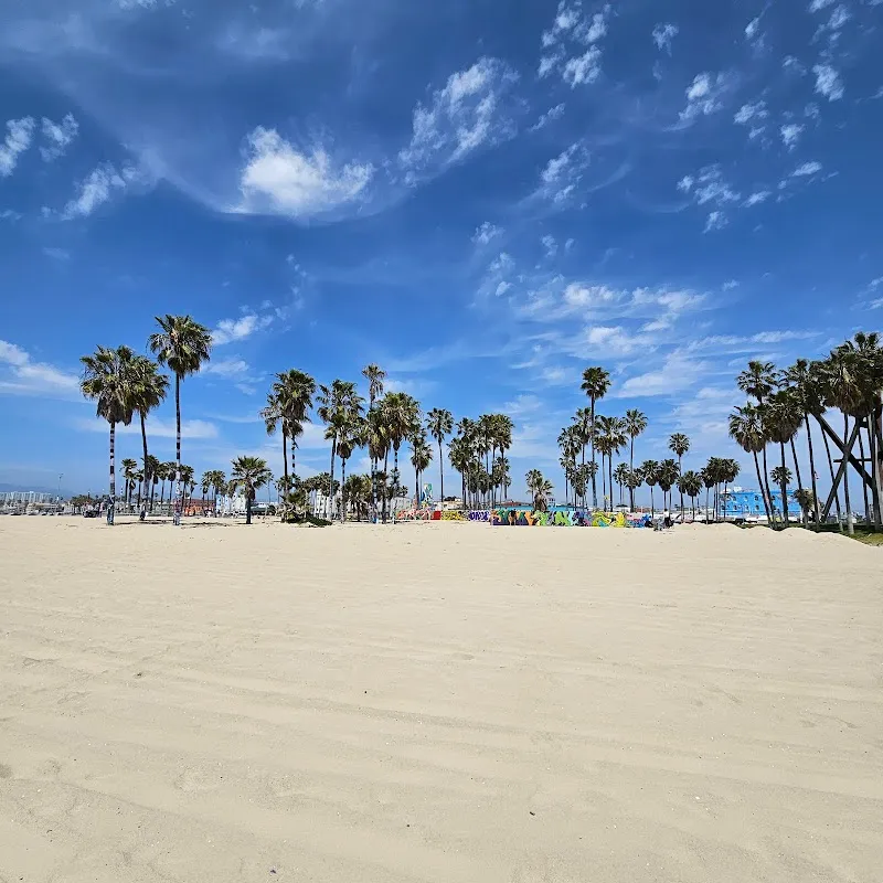 Venice Beach Boardwalk beach in Venice, CA