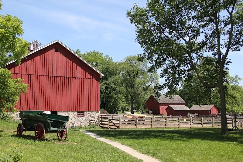 Vera Meineke Nature Center at Spring Valley nature preserve in Schaumburg, IL