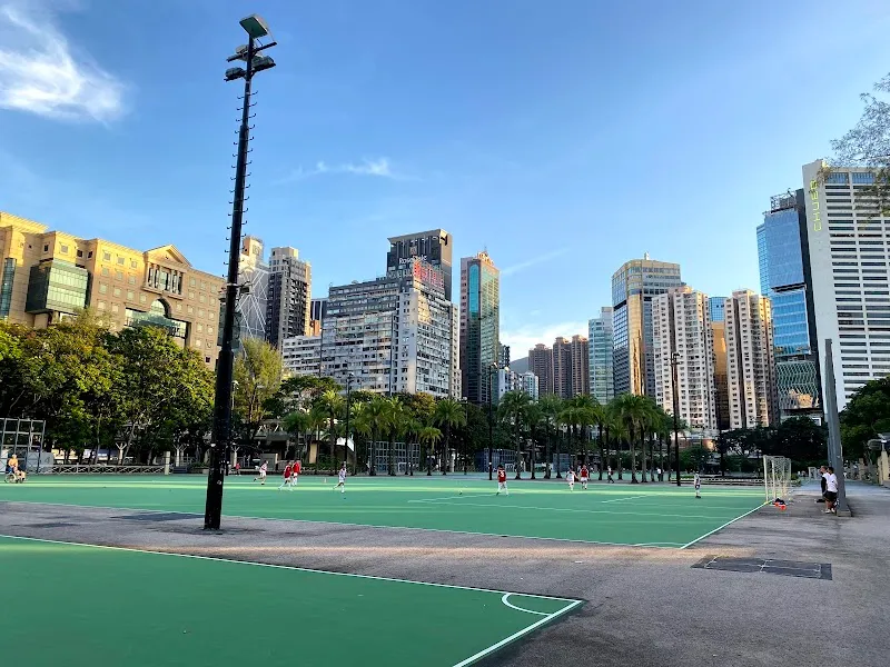 Victoria Park park in Causeway Bay, HK