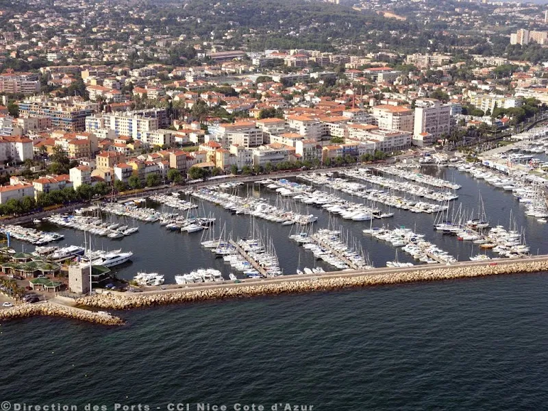 Vieux Port Golfe Juan marina in Golfe-Juan, PACA