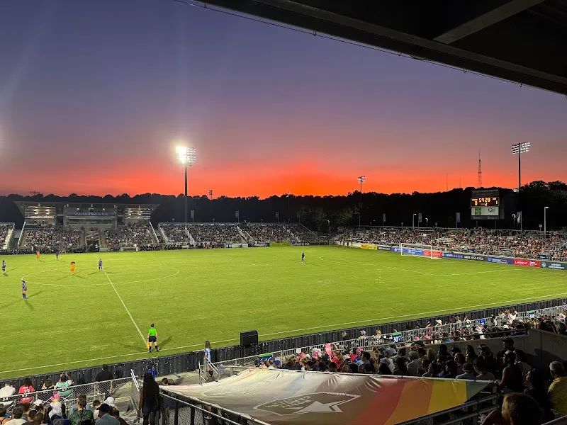 WakeMed Soccer Park stadium in Cary, NC