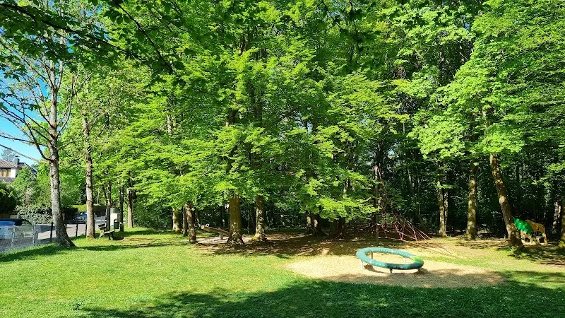 Waldspielplatz playground in Pullach im Isartal, BY