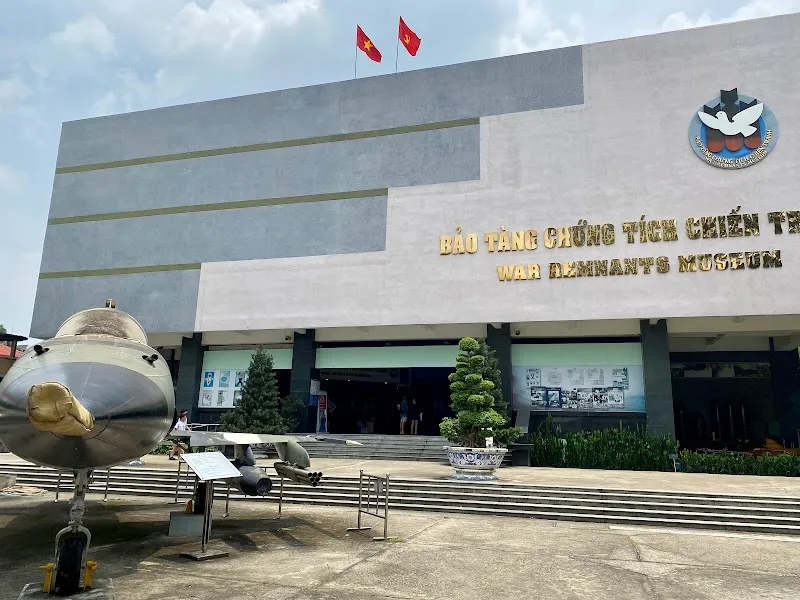 War Remnants Museum tourist attraction in Ho Chi Minh City, HCM