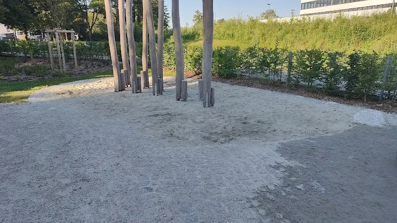 Wasser-Spielplatz playground in Unterschleißheim, BY