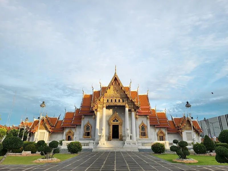 Wat Benchamabophit Dusitwanaram buddhist temple in Rama IX, BKK