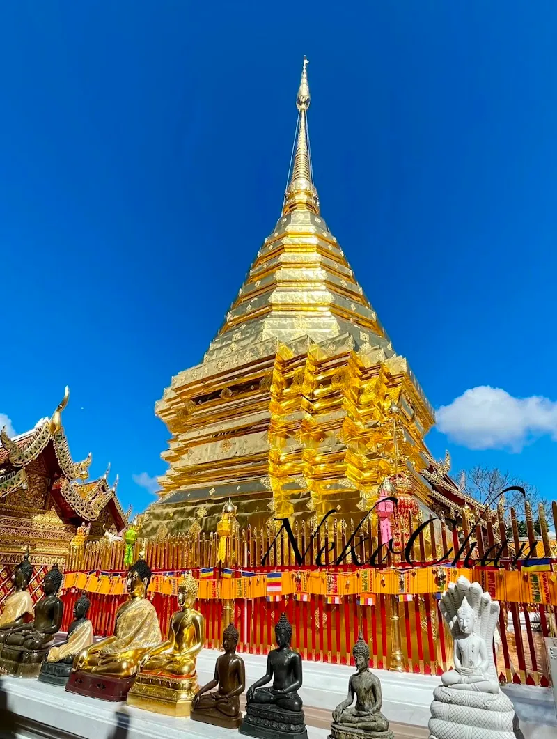 Wat Phra That Doi Suthep buddhist temple in Suthep, CM